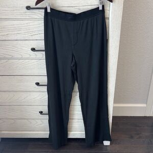 SKIMS Black Ribbed Fabric Detail